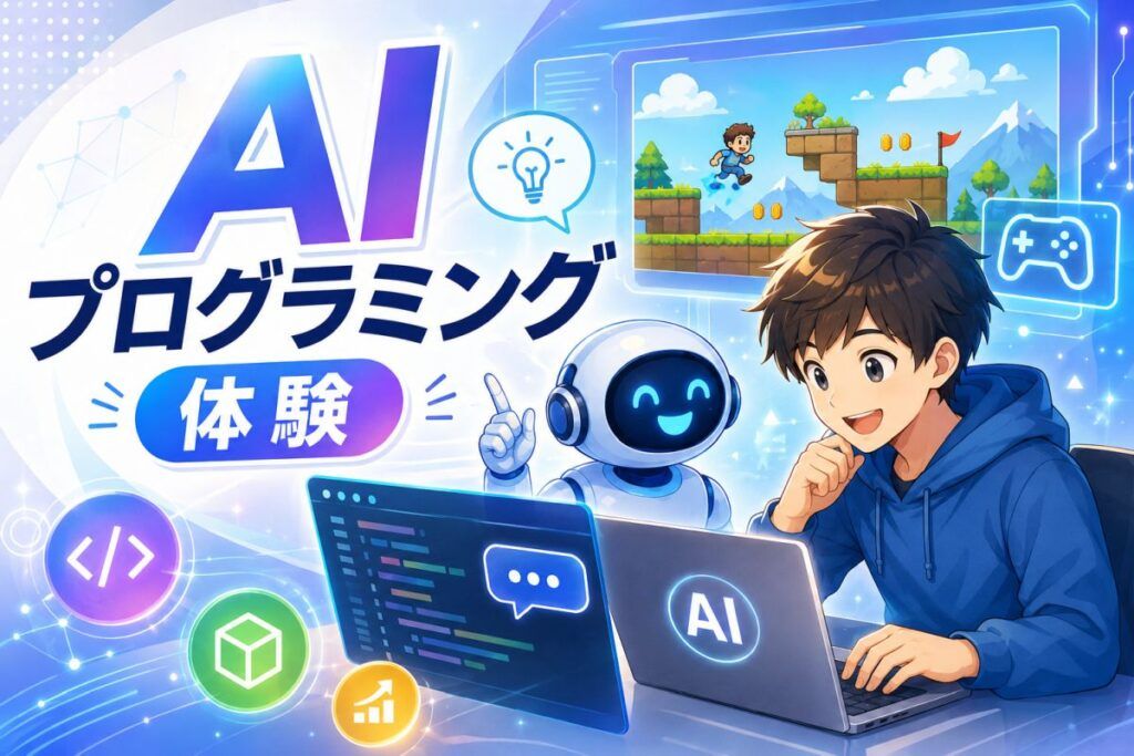 体験授業「AIプログラミング体験」